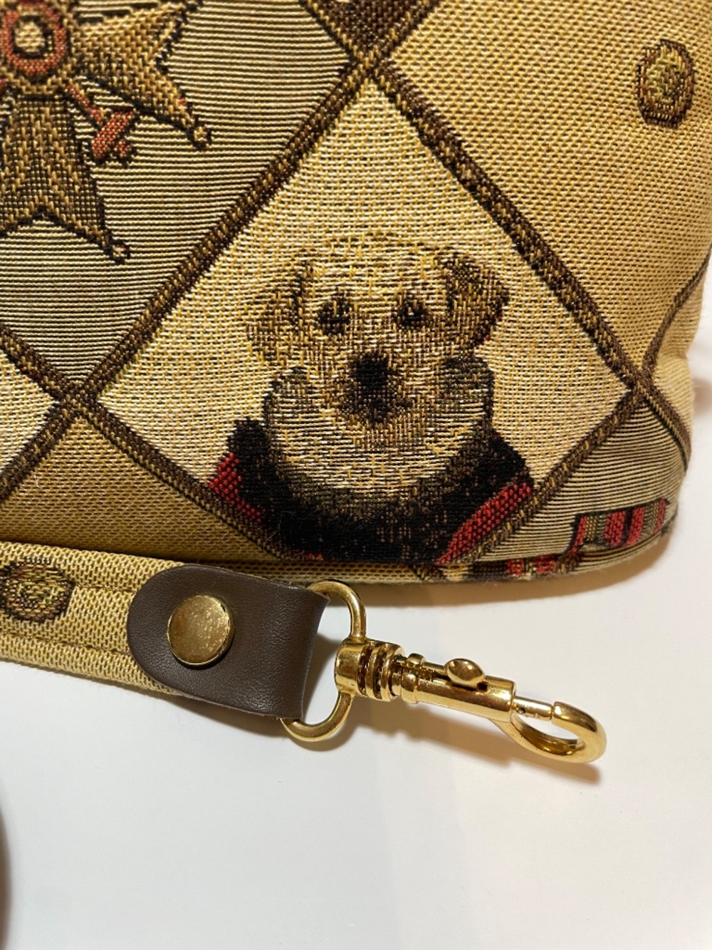 Vintage Dog Tapestry Crossbody Purse by Gobelins Art - Picture 7 of 11